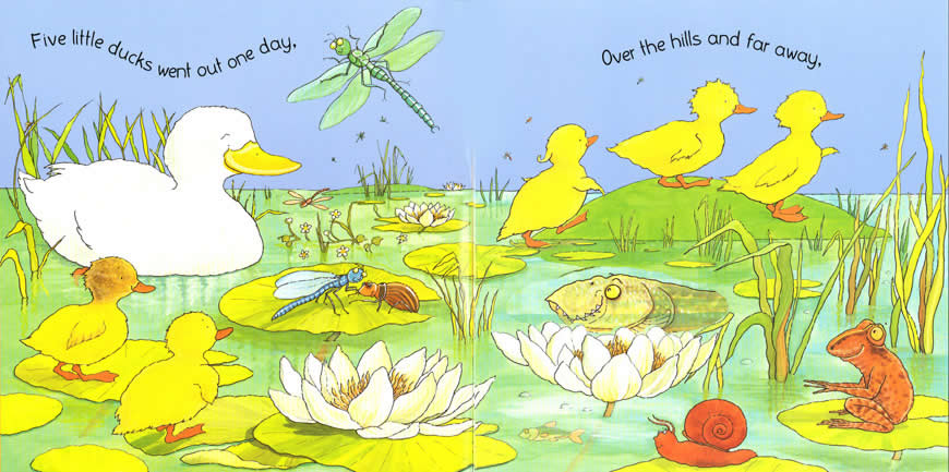 Five Little Ducks ♪ | 多聴多読ステーション 立ち読み・試聴してみよう！