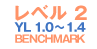 レベル2 YL 1.0～1.4 BENCHMARK